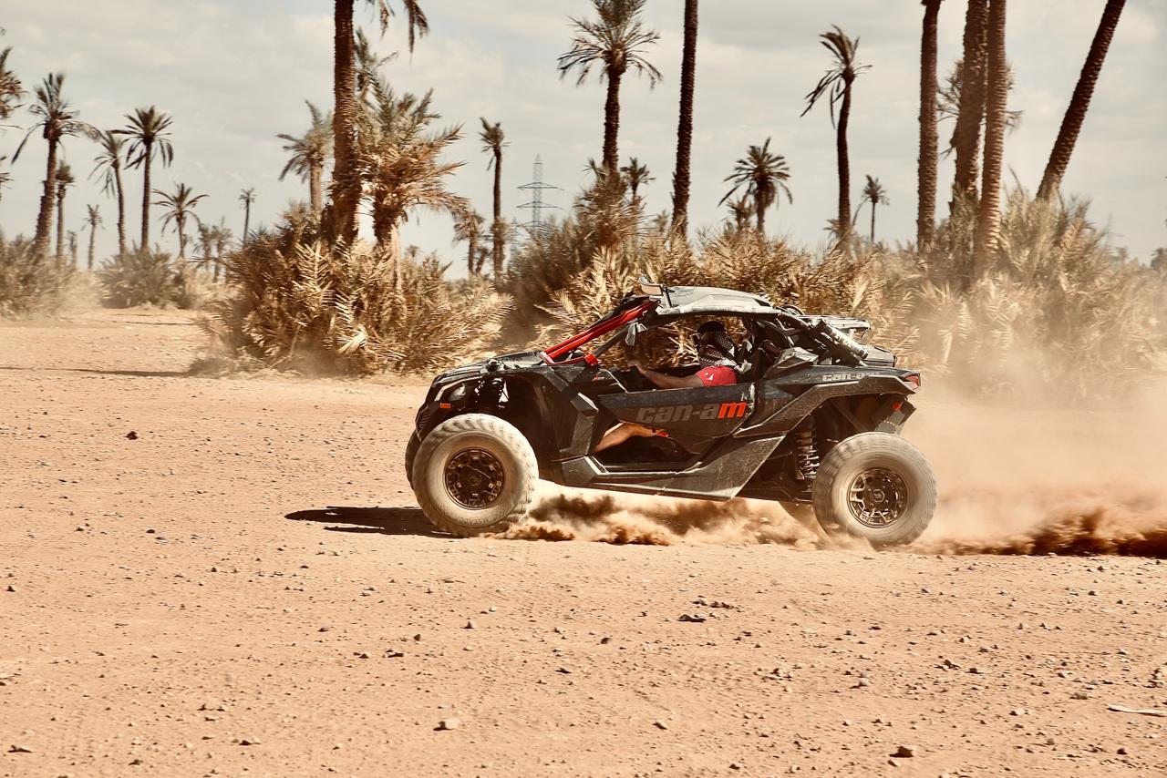 Buggy Canam Adventure on Palmeraie off-road trails